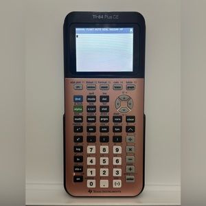 Texas Instruments TI-84 Plus CE Color Graphing Calculator, Rose Gold (Metallic)